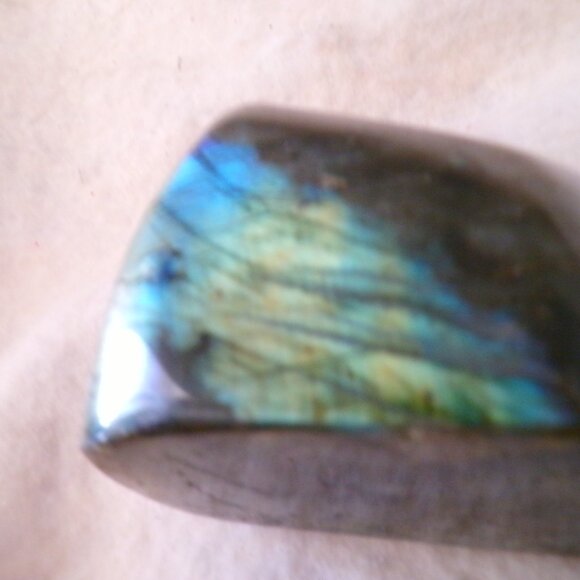 XL Flashy Labradorite Freeform Slab Tower Crystal Speciman - Picture 6 of 11